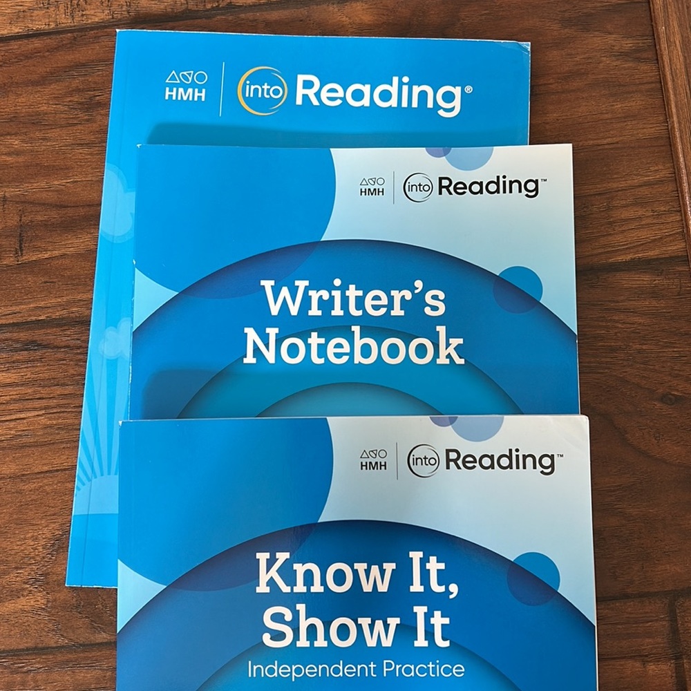 Houghton Mifflin Harcourt 3 books set